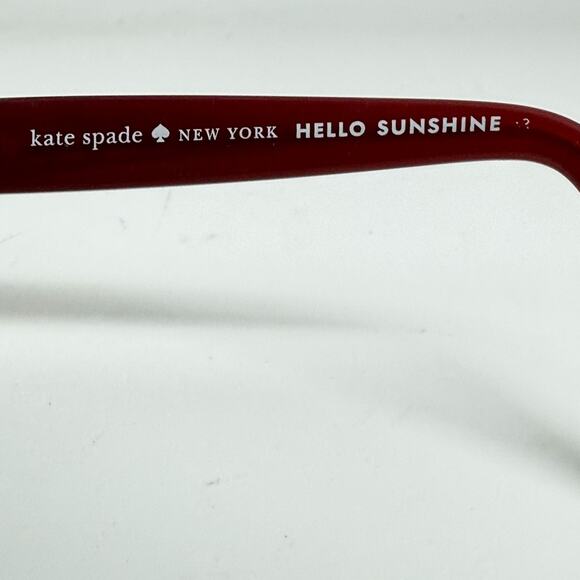 Kate Spade Johanna 2 S 086 HA Sunglasses Frames Womens Red 53-17-140 19729 - Picture 6 of 7